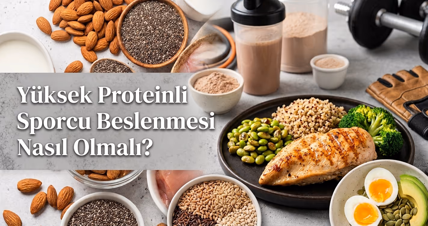Yüksek Proteinli Sporcu Beslenmesi Nasıl Olmalı?
